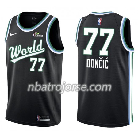 Män Dallas Mavericks Tröja Luka Doncic 77 Nike 2019 Rising Star Swingman